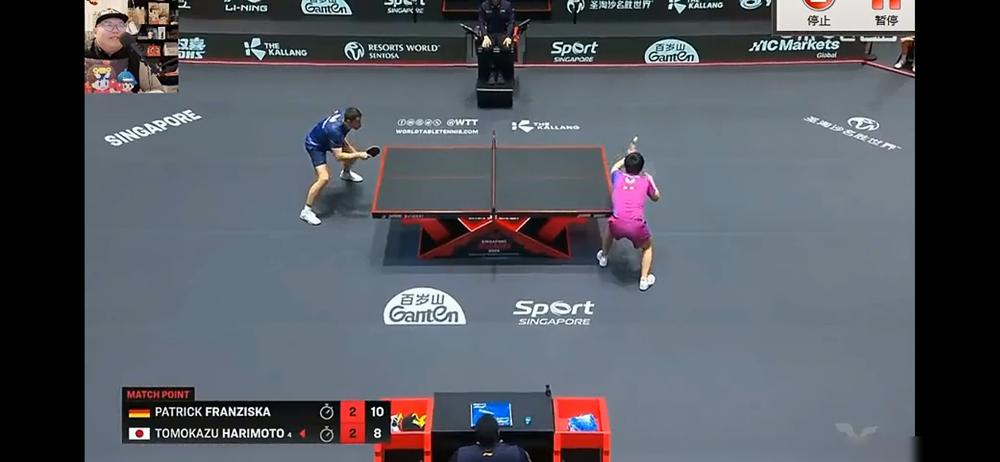 张本智和，面对那个被他虐了9次的德国老将，这次竟然输得一塌糊涂！
 
人家弗朗齐