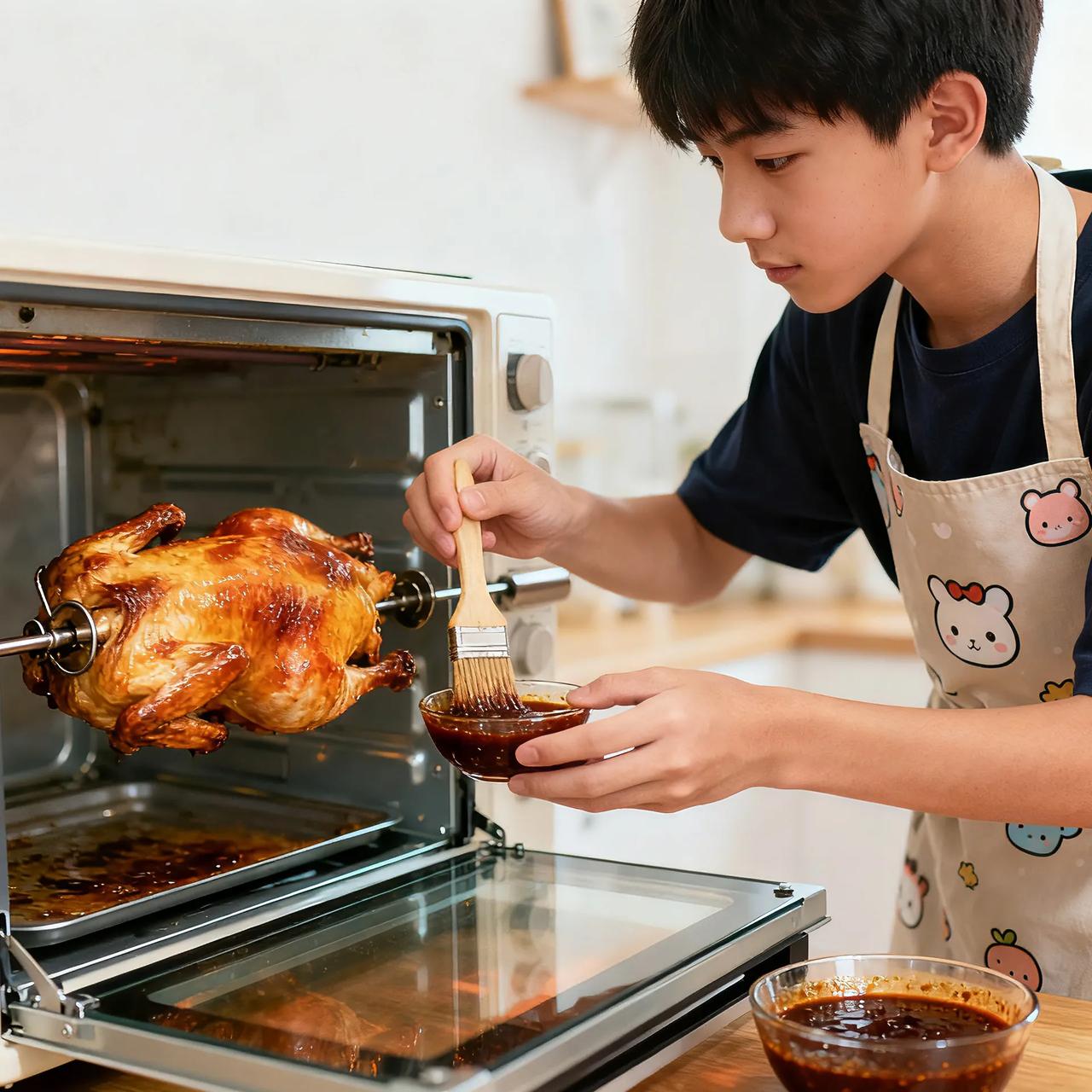 30日涨粉50万！烤鸡少年的爆火从来不是运气
 
16岁少年摆摊烤鸡，近一个月涨