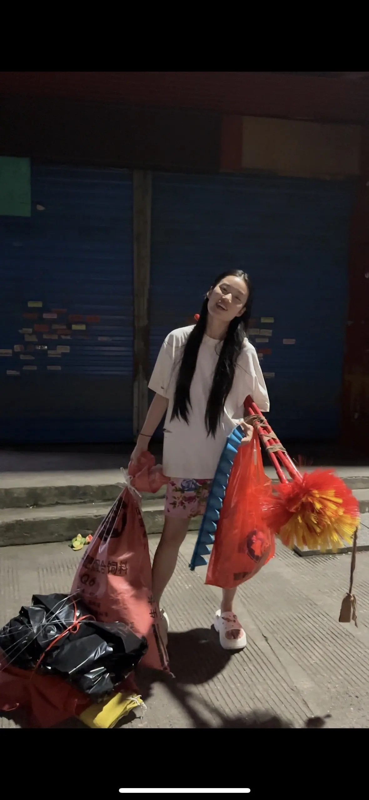 假期像尿一样流走了…