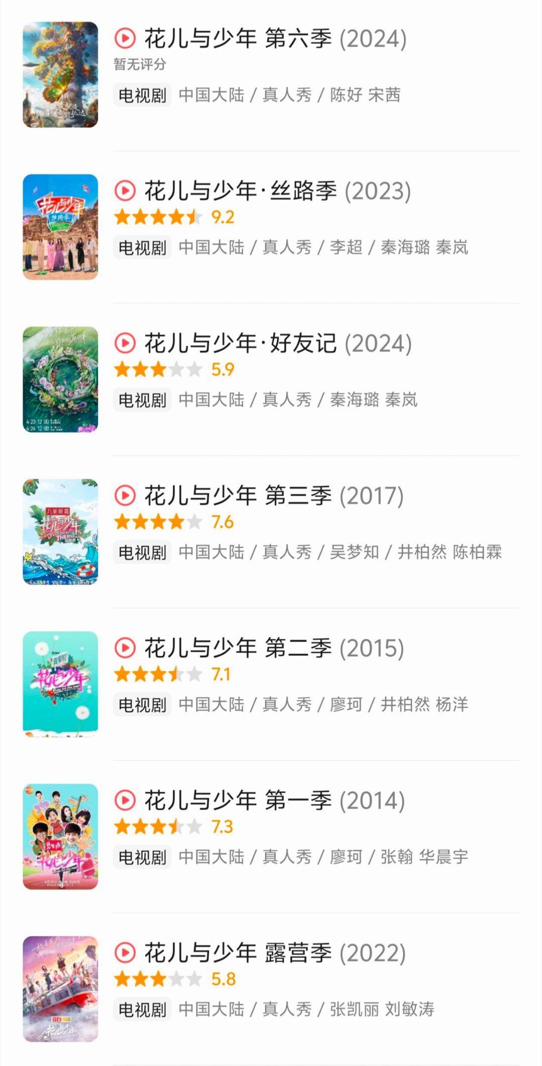 至今只看过一部分前三季正片花少最好看的是哪一季 ​​​