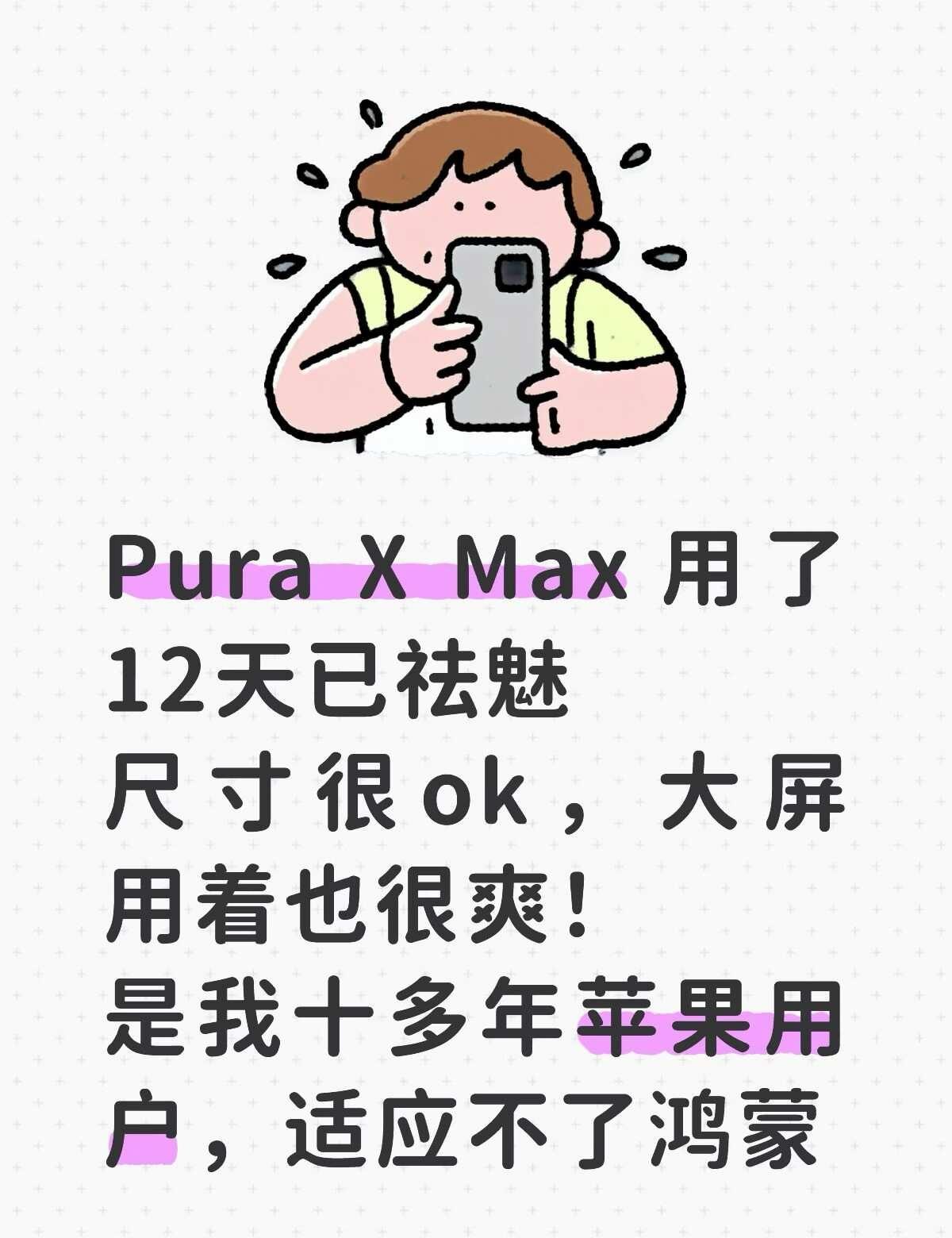 用了12天，还是不错的手机！
这个尺寸带来的情绪价值是非常高的~每天看一眼就很喜