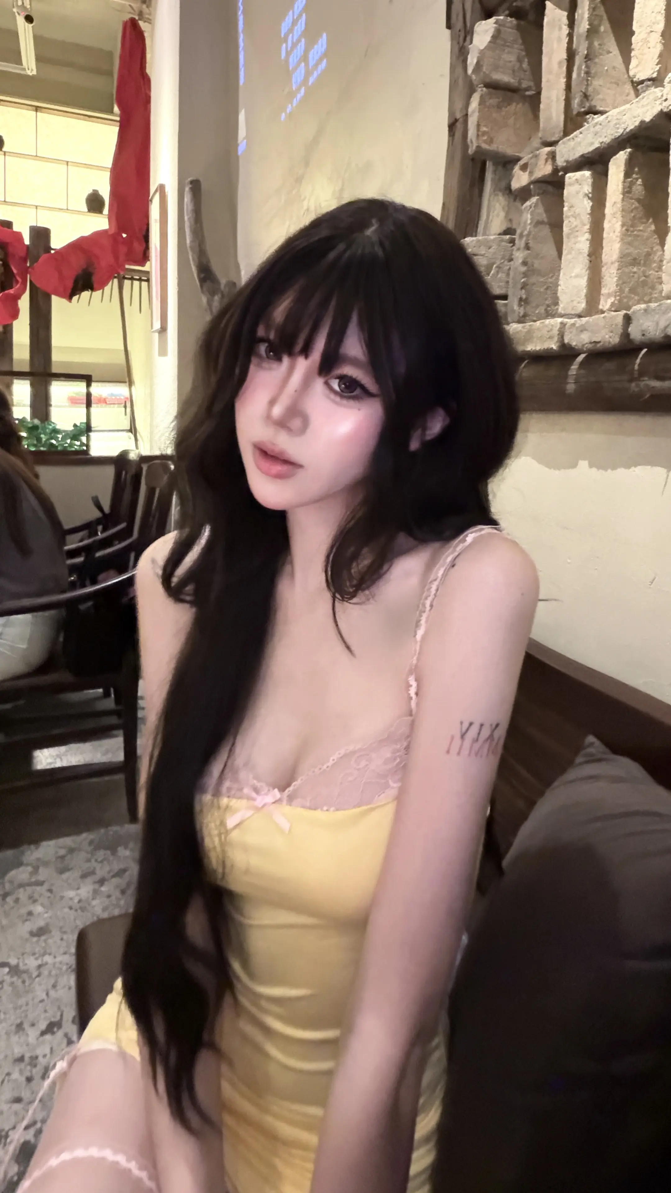 从不好奇我的一切却说喜欢我。