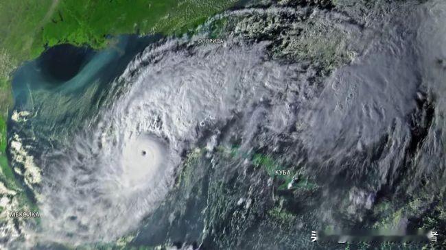 预报员谈到了飓风米尔顿的不寻常性质。
飓风米尔顿。照片：俄罗斯航天局。
美国风暴