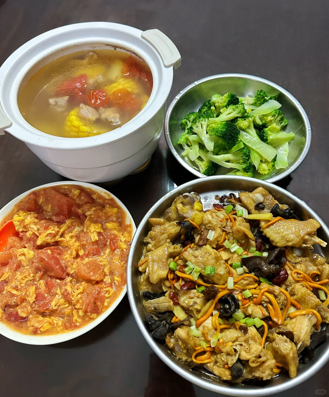 广州一家四口的晚餐！