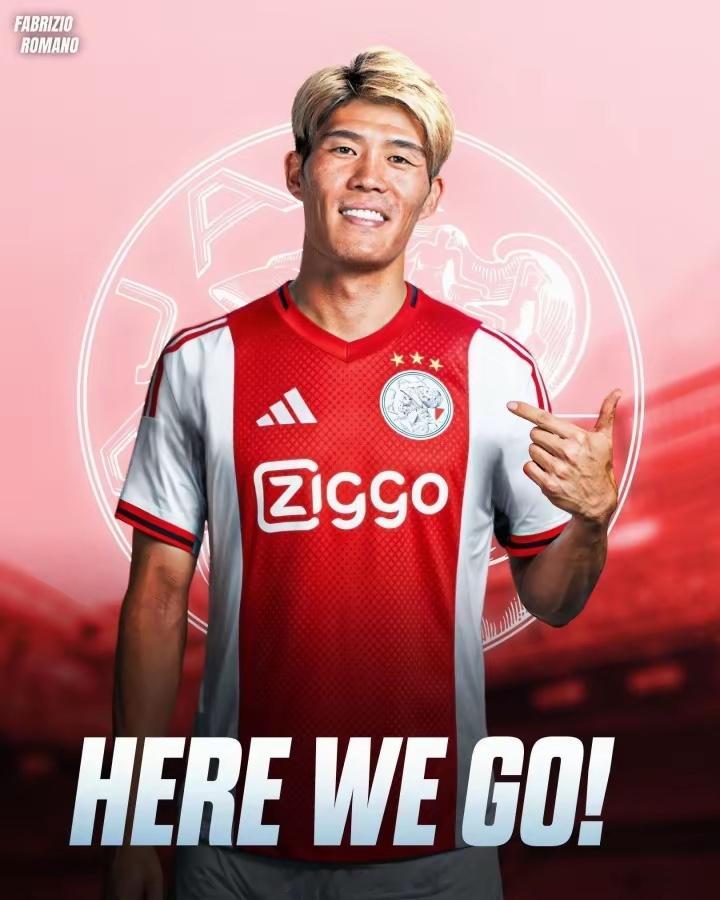 HWG！罗马诺：27岁后卫富安健洋自由身加盟阿贾克斯，签约半年体育足球 12月1