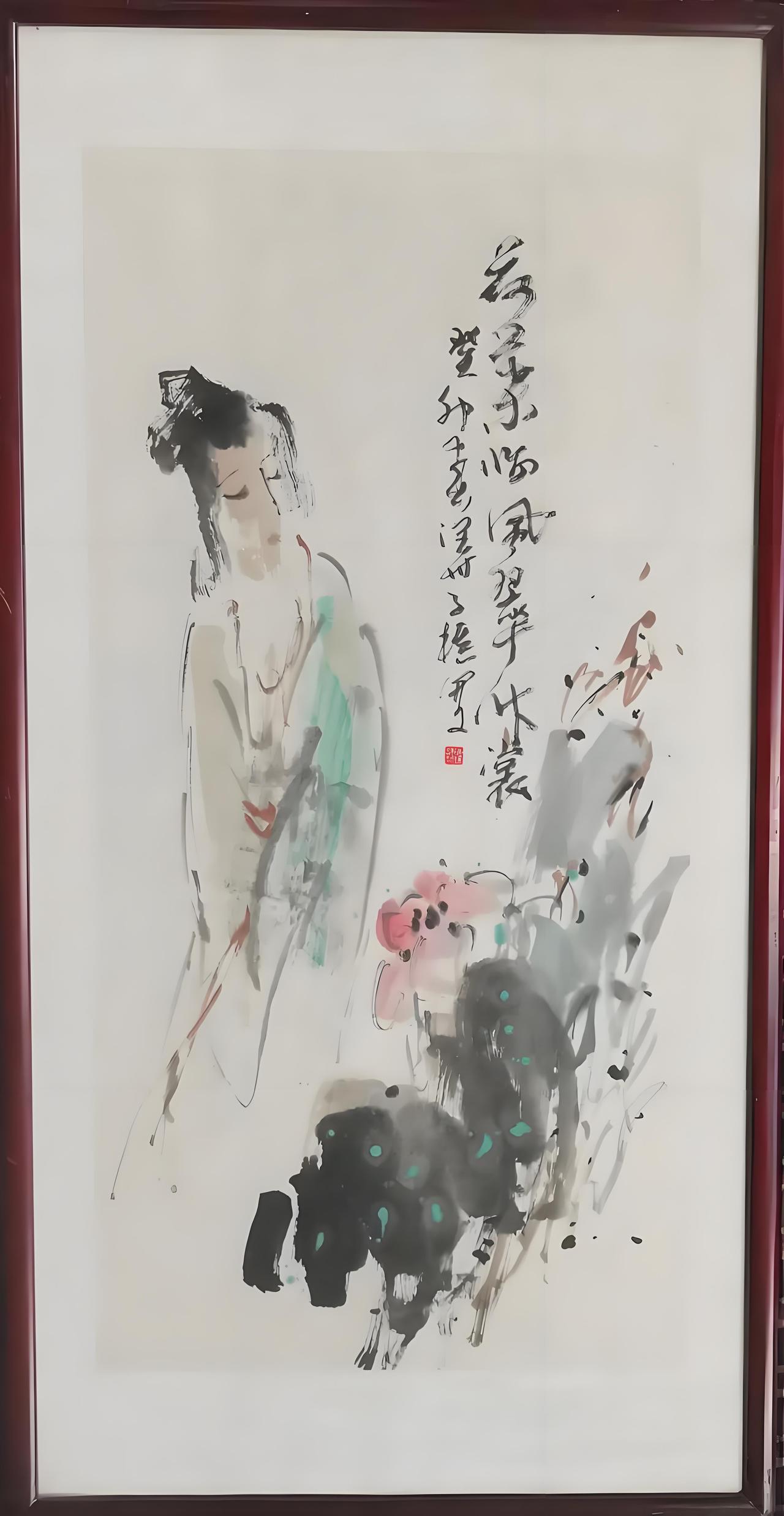 上联：莲荷临风招清露
下联：[玫瑰]

网络图片/诚谢侵删