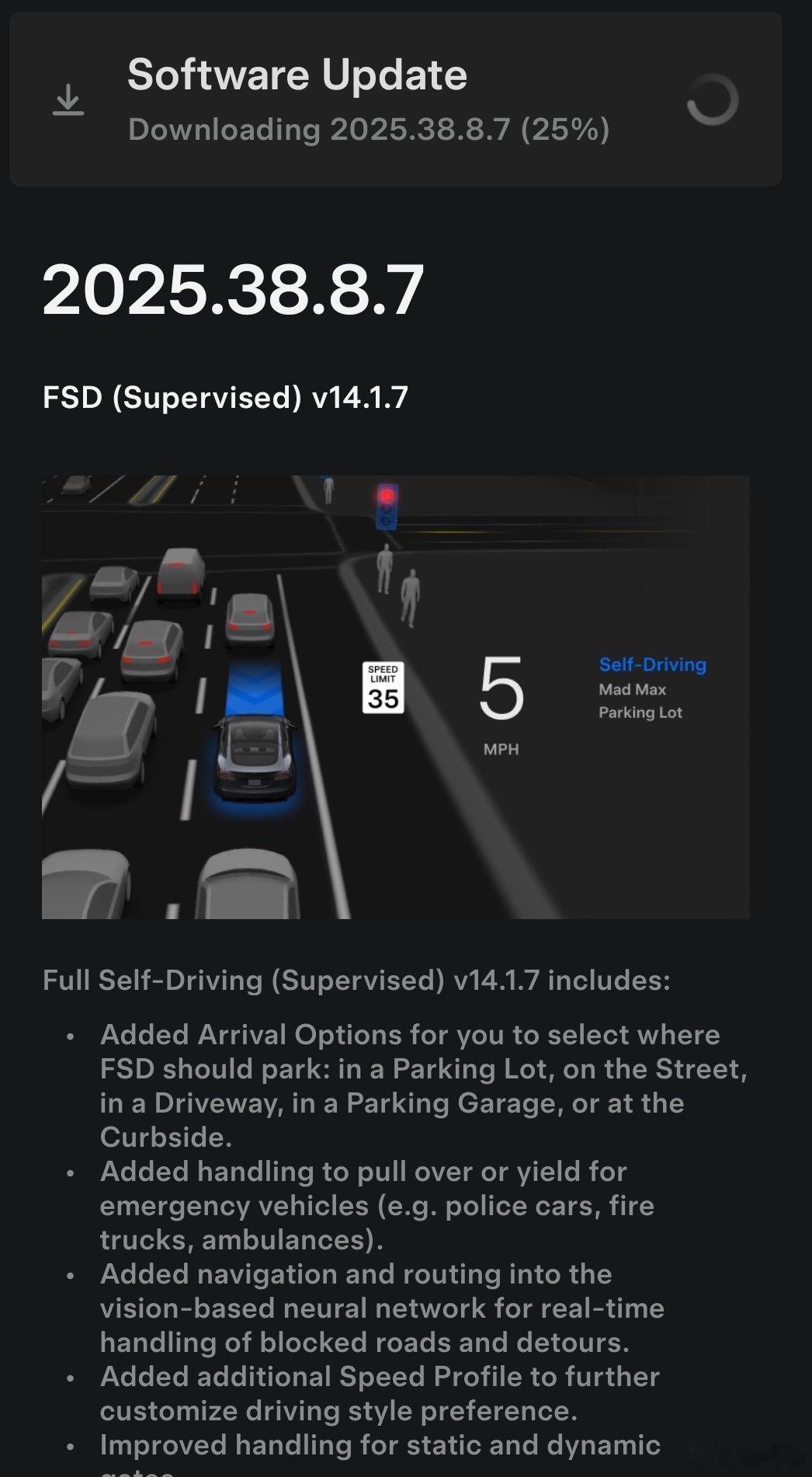 好家伙，一天没刷x，特斯拉FSD V14.1.7都来了(北美) 