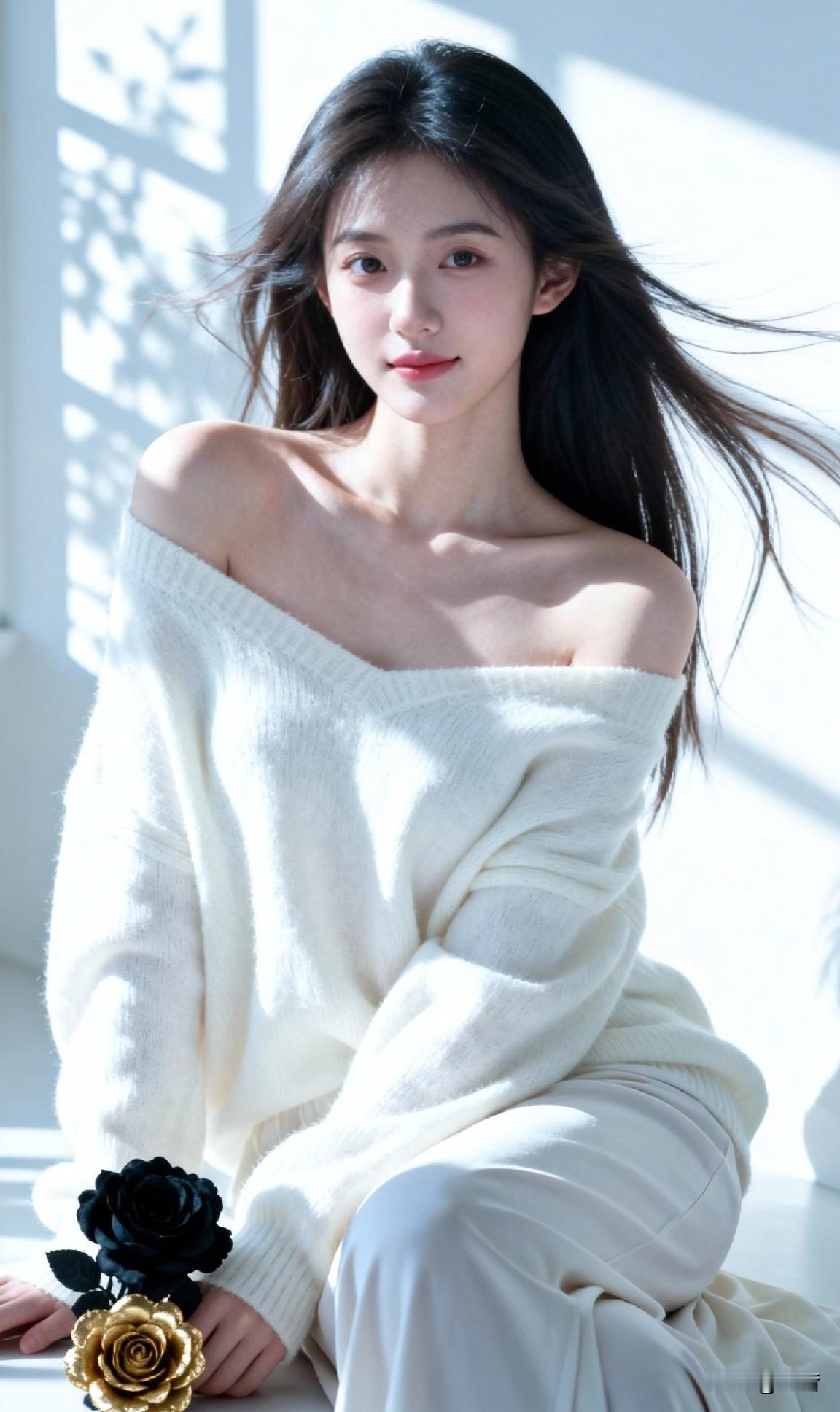 眉目如画 初恋感满满
阳光在肩头融化
透过树影的斑驳温柔