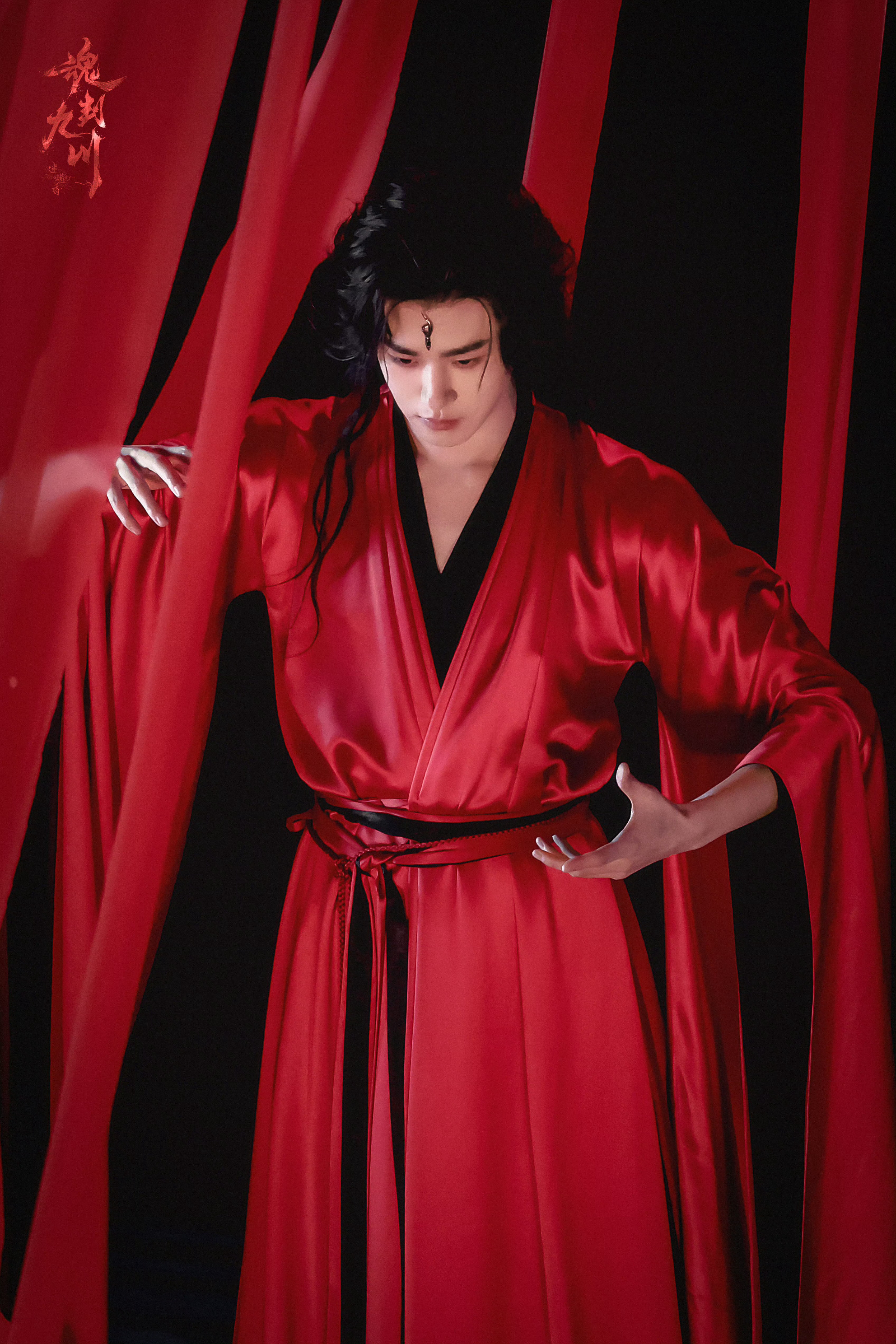 田嘉瑞的魂判九川路透图谁能懂红衣的含金量🥹神图再加一期待一番大男主云九川田嘉瑞