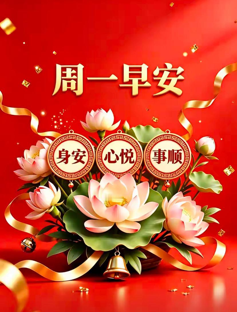 🌺☘️5./11.周一早安.晨光送福🌺

🌈☘️和风漫染初夏天，晨辉朗照满