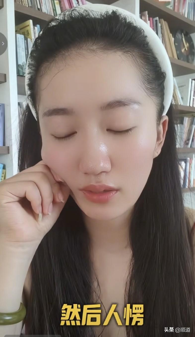 美女说她早上去吃烩面，就听外面在吵吵，正好她也吃完了，当然要去看看了。
事情原来