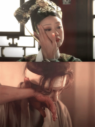 郑晓龙这么多年还是爱眼泪往上擦藏海擦泪手法眼熟，原来和凤仪万千华妃一样 ​​​