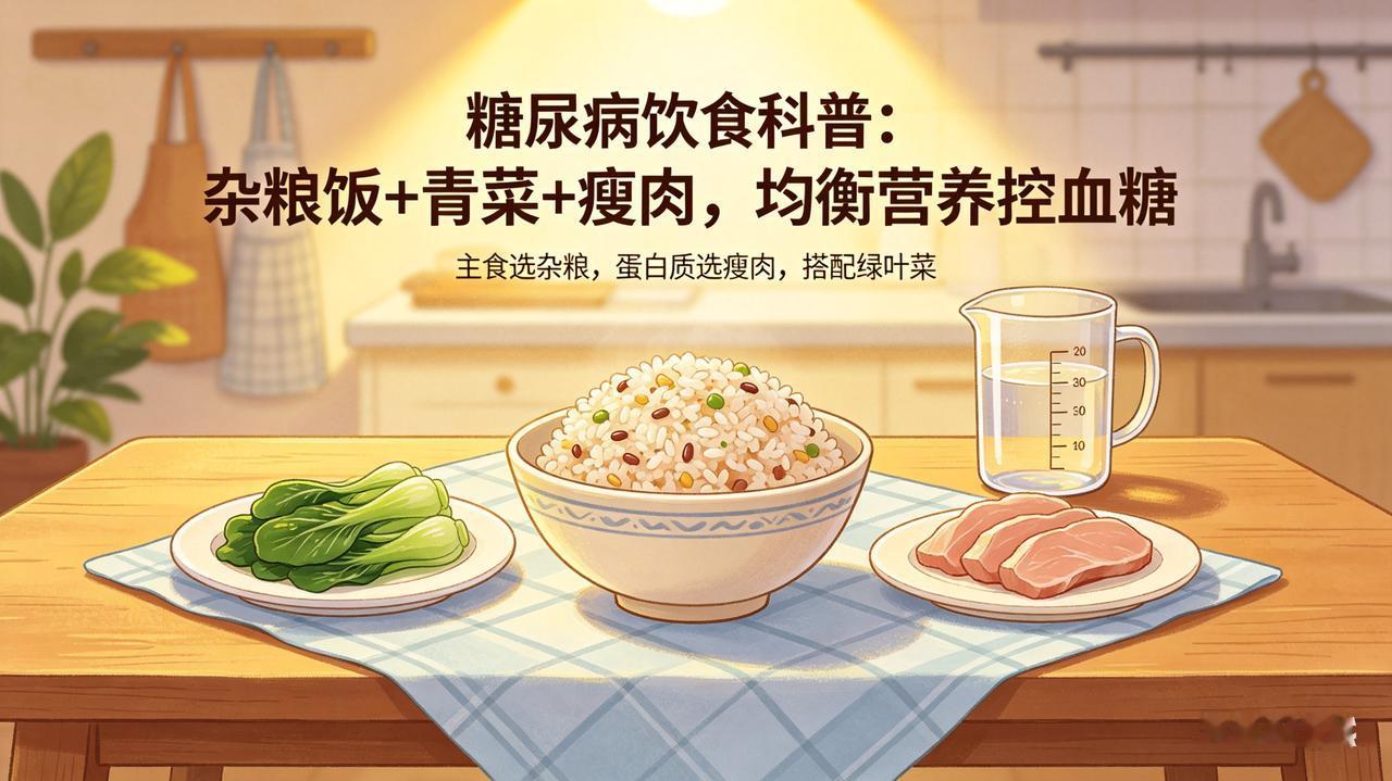 早晚打胰岛素，中午不打针，吃饭这么换就行
 
很多糖友跟我一样，早晚打胰岛素，中