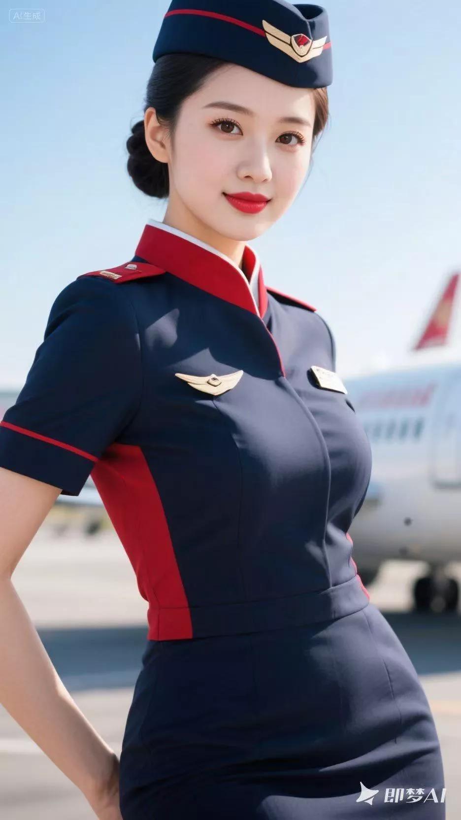 美丽又漂亮的空姐穿搭!空姐穿搭 时尚空姐服 空姐职业制服 清纯空姐