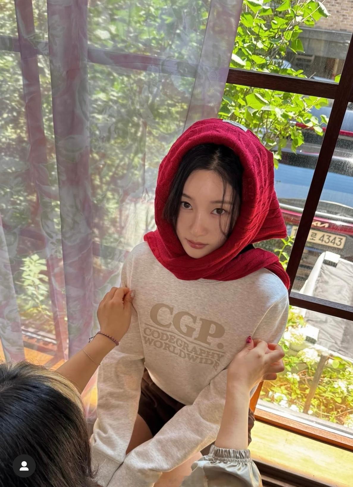 郑采妍 郑采妍 韩国淡盐系美女秋冬穿搭 ​​​
