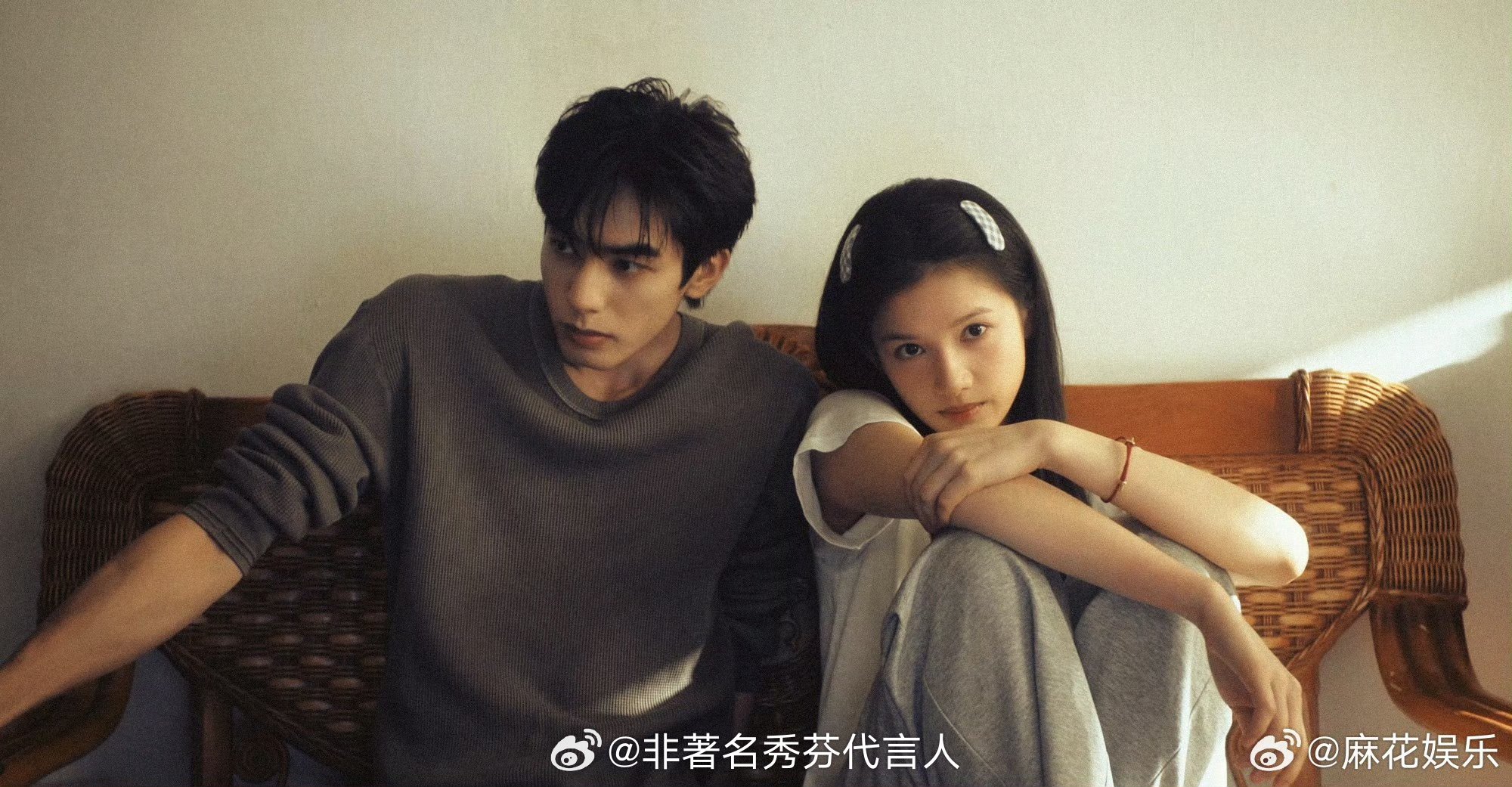 张婧仪合作过最帅的男演员宋威龙如此伟大的两张脸，我真的会吃吃吃。 