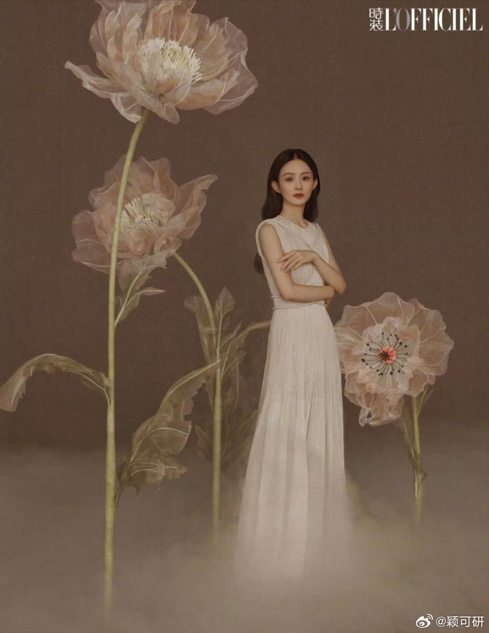 赵丽颖赵丽颖出道二十周年zly赵丽颖 纪梵希秋收冬藏 鸟语花香 你是来日方长