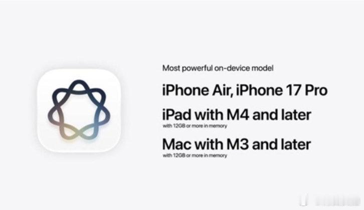 【iPhone17无缘苹果最强端侧大模型苹果最强端侧大模型】苹果在WWDC202