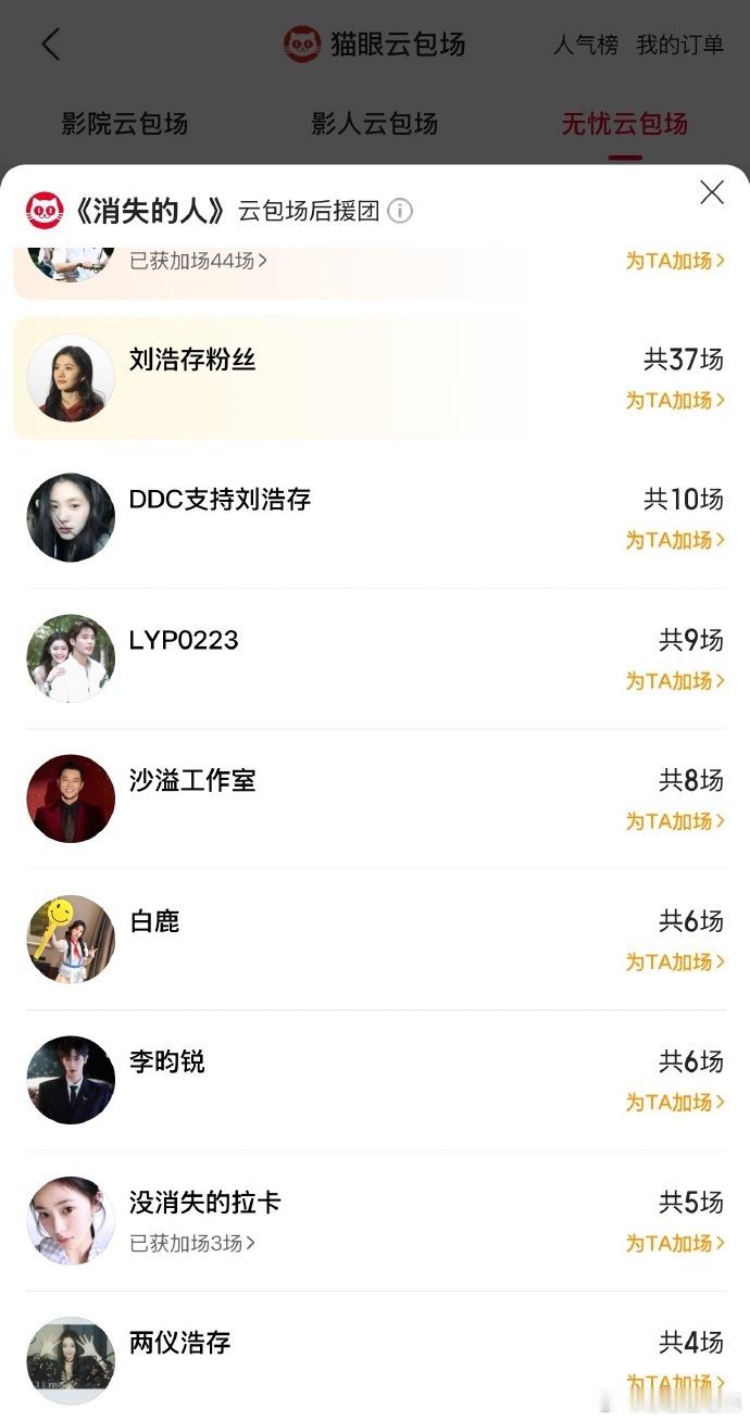 白鹿包场支持电影消失的人白鹿云包场郑恺李晨新片白鹿包场支持电影消失的人，鹿鹿好大