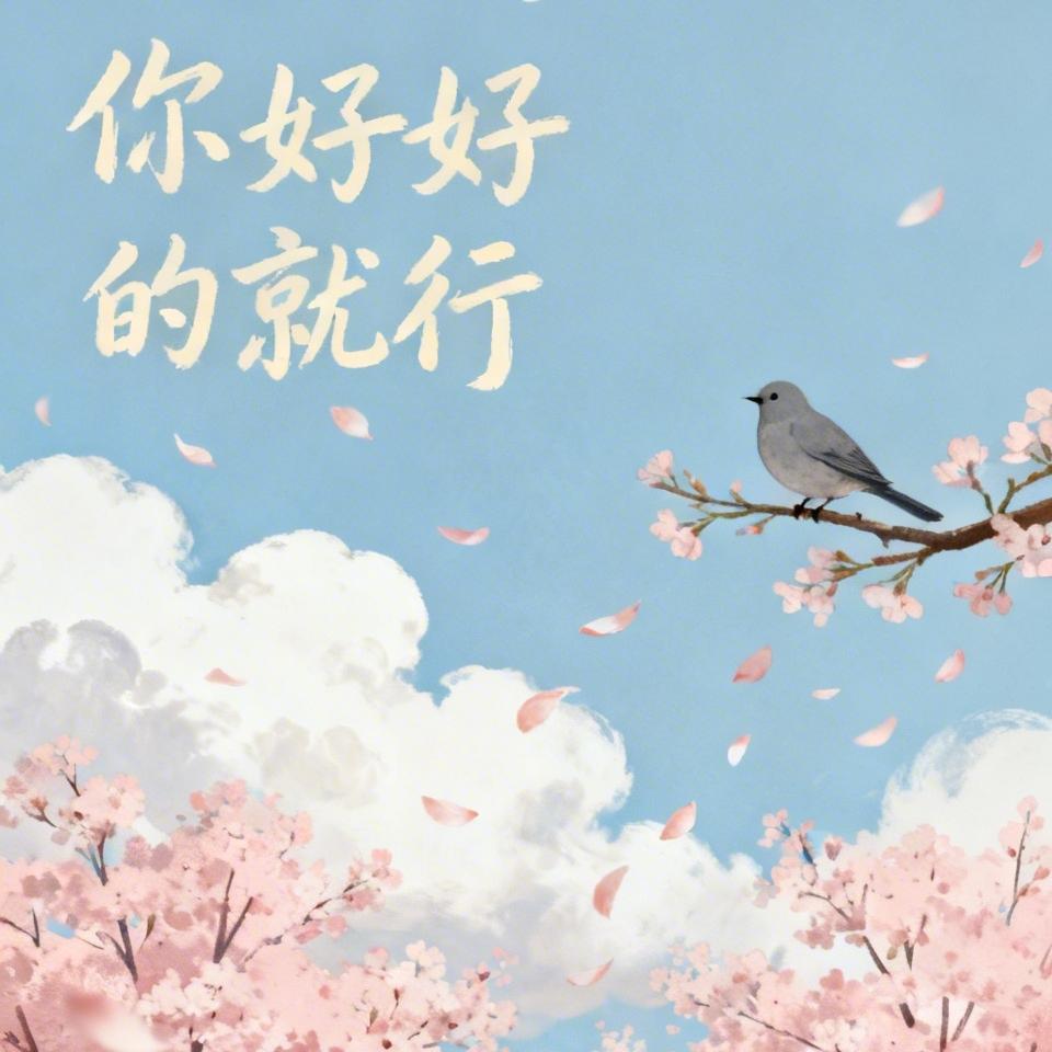 联不联系无所谓，你好好的就行。

其实当你不联系我的时候，一开始我还胡思乱想，放