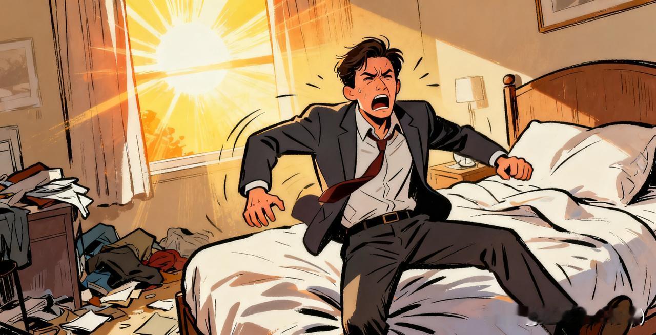 闹钟响三遍像拆弹，睁眼就怕迟到扣钱；挤地铁像打仗，脚挨脚连呼吸都费劲！

上班对