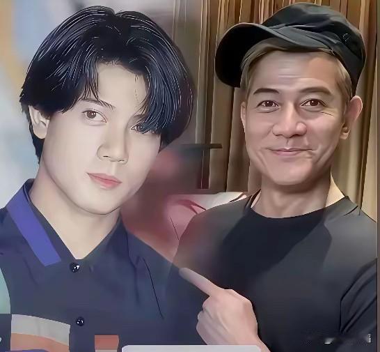 机车广告出了一个天王巨星，那就是我们的“亚洲舞王”郭富城。
出道前只是伴舞，做过