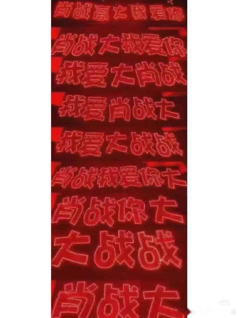 偏爱的明明白白的，我猜老婆肯定在笑眯眯的拿着手机📱录！肖战 你大～我爱大肖战～