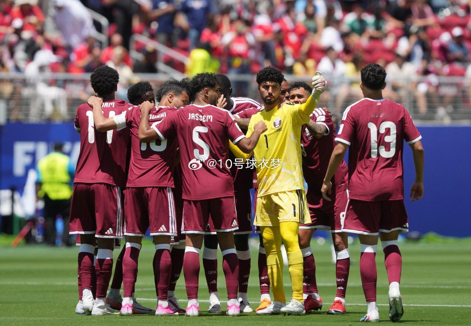 6月14日讯 2026年世界杯B组首轮，卡塔尔依靠补时的绝平进球，以1-1战平瑞