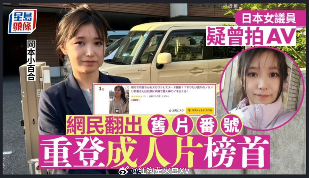 跨界优势：议员中最会拍AV的，AV女优中最会搞政治的 