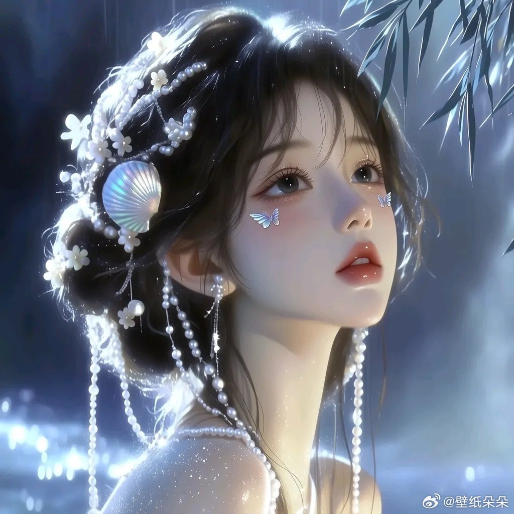 超甜二次元情侣头像 