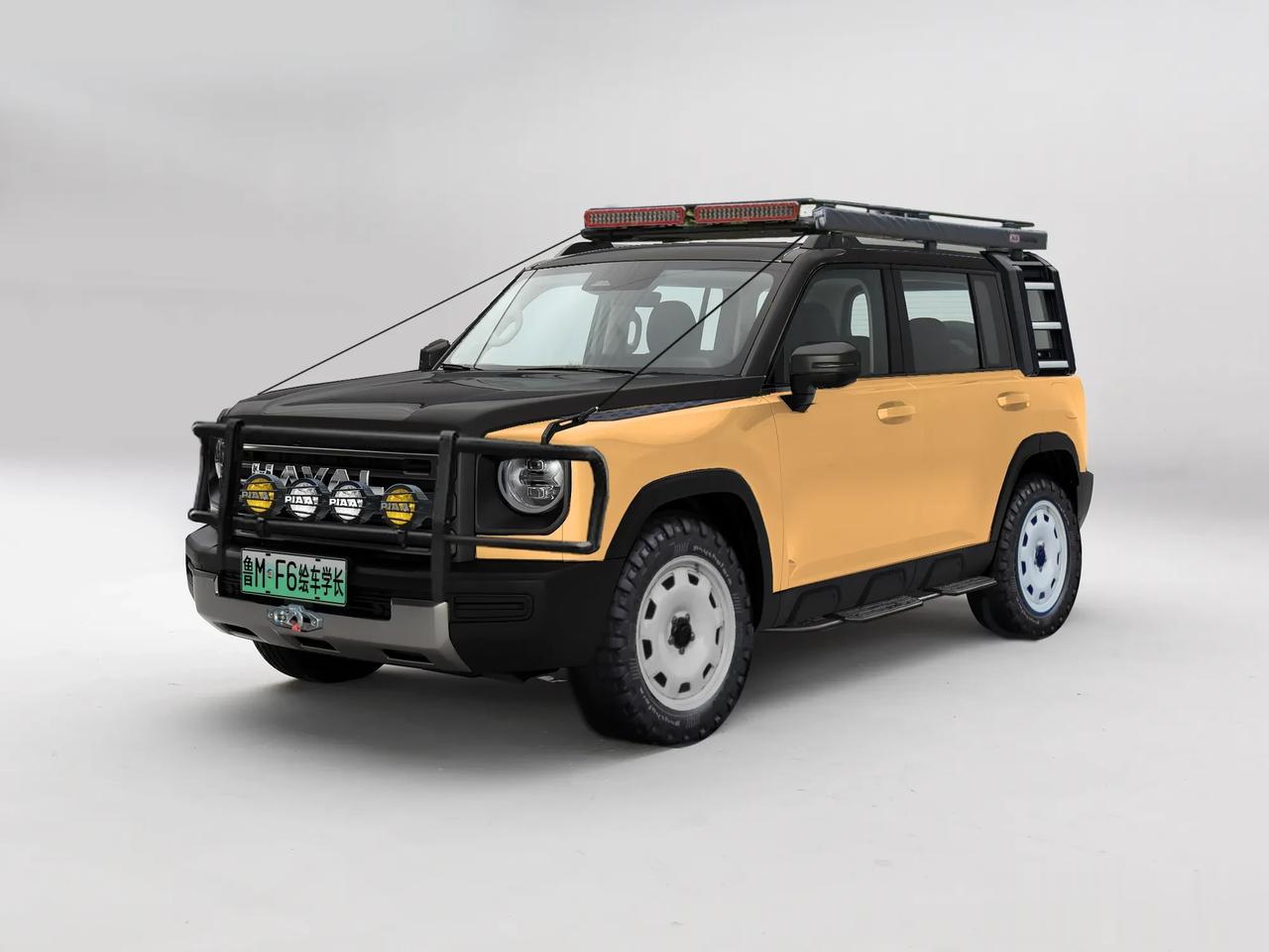 保定卫士有内味了，哈弗猛龙的什么涂装更帅气？#哈弗猛龙# #路虎卫士# @哈弗S