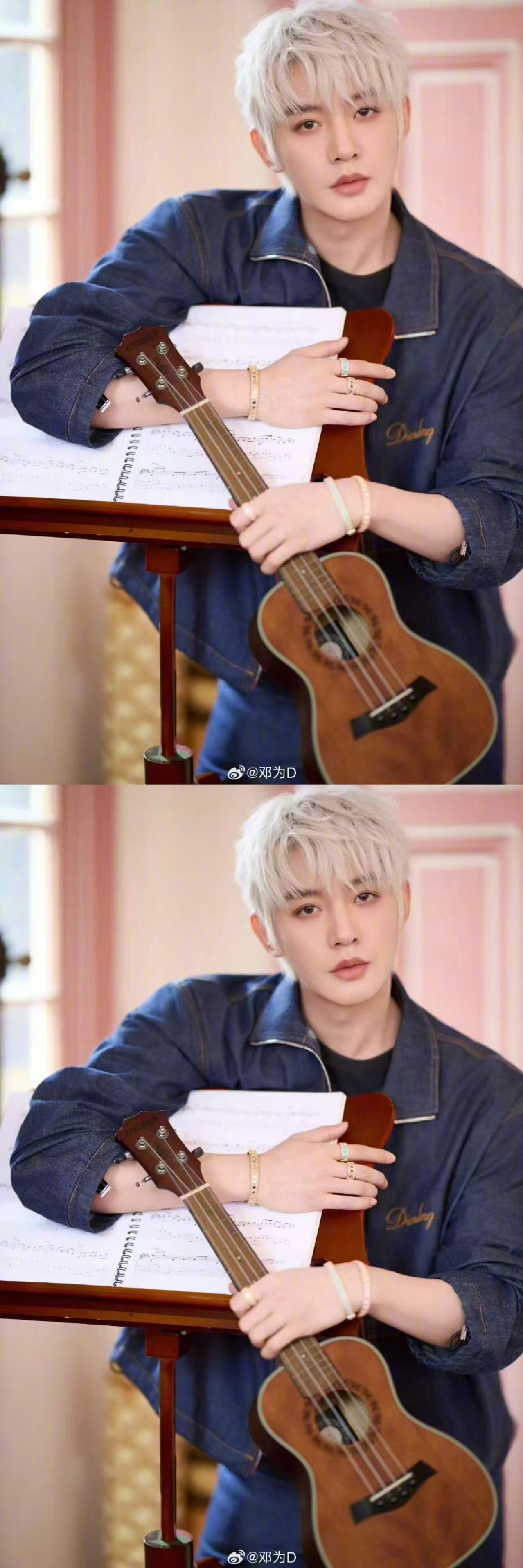邓为白发库存邓为白发库存掉落 小王子为为 轻松驾驭各种发色😍 ​​​
