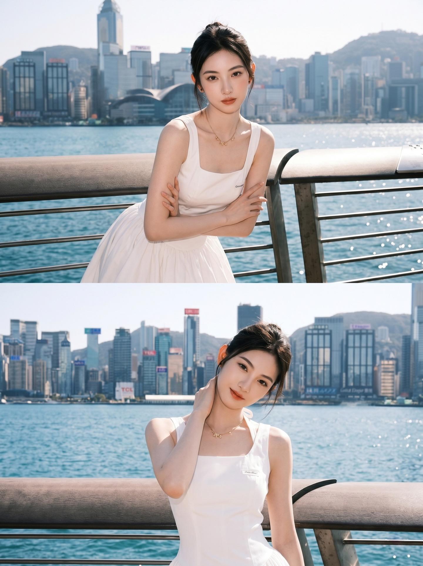 香港约拍📸来Hk吹吹维港的风🚢。