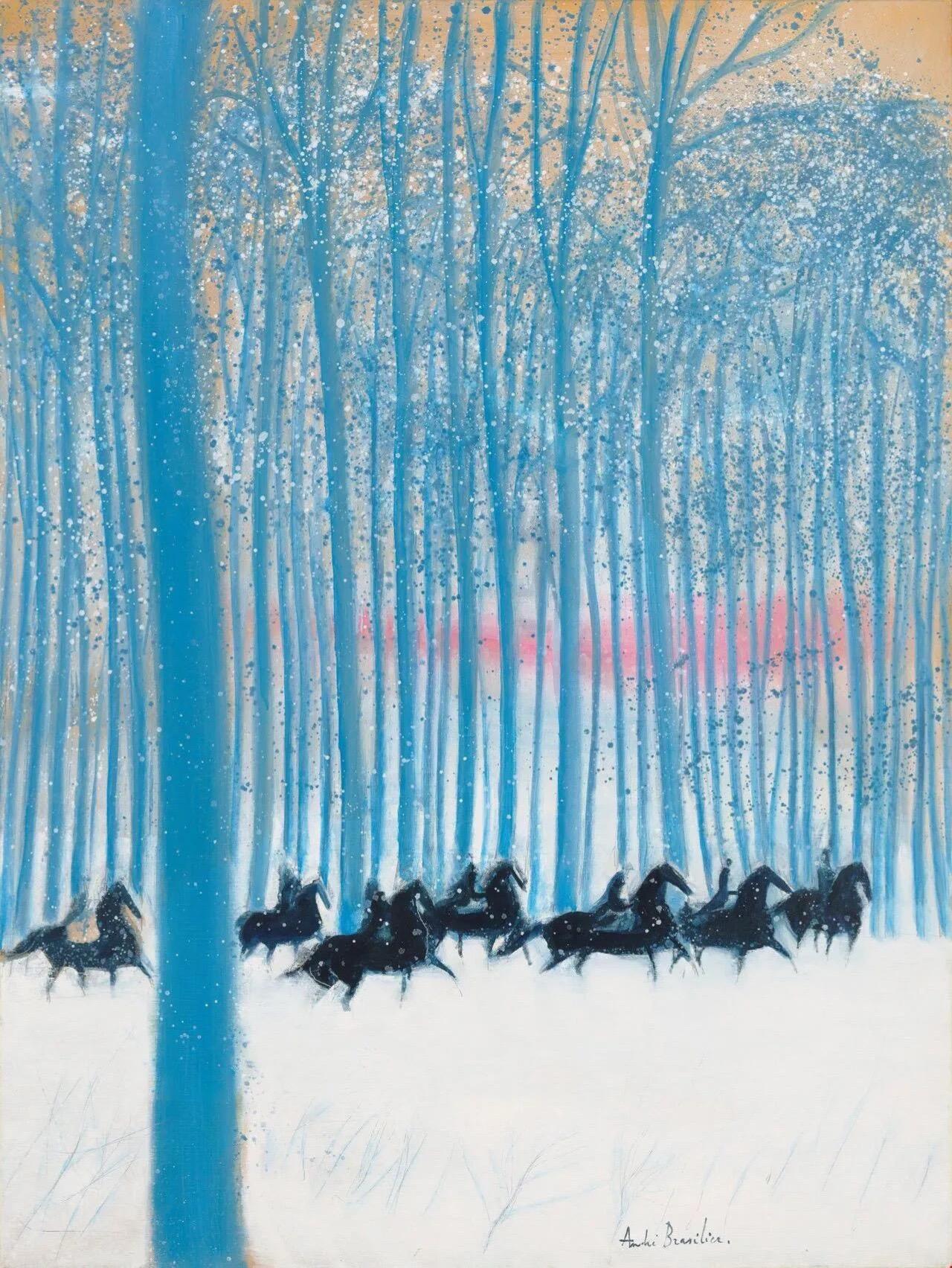 André Brasilier｜一场梦。无需追求复杂的技巧或观念，日常...