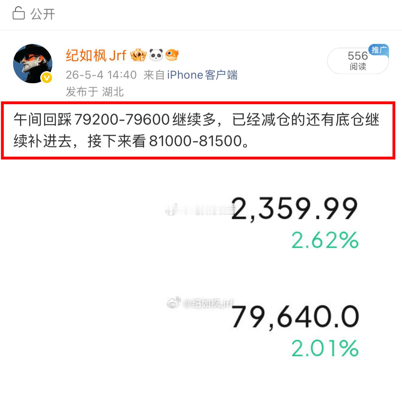 在这之前我一直都是提醒看多81000-81500的，昨日消息面原因扫损也在783