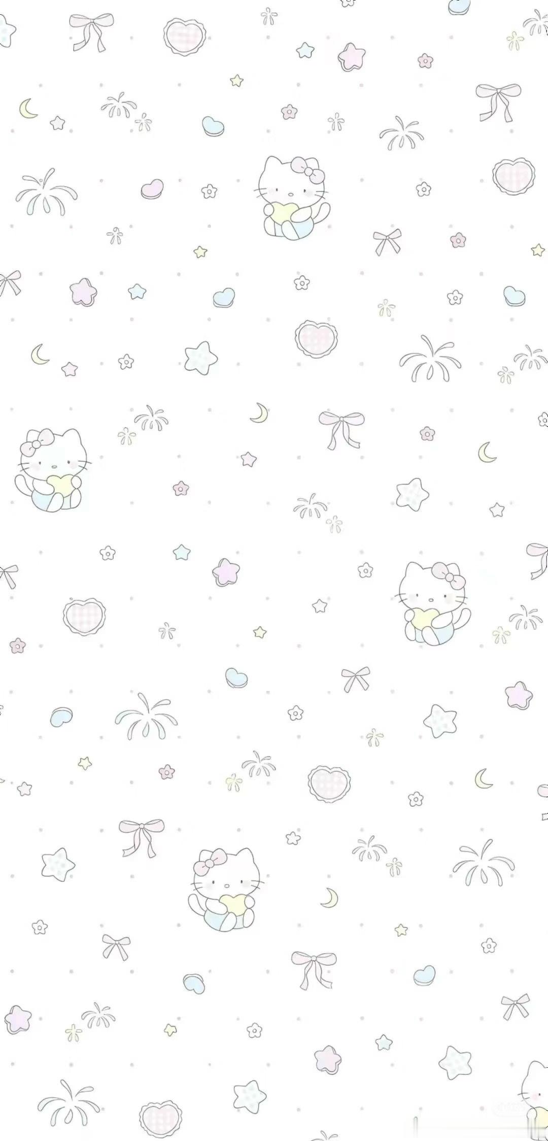 Hello Kitty壁纸分享三丽鸥｜粉色壁纸｜甜美壁纸｜软萌壁纸｜小清新壁纸｜