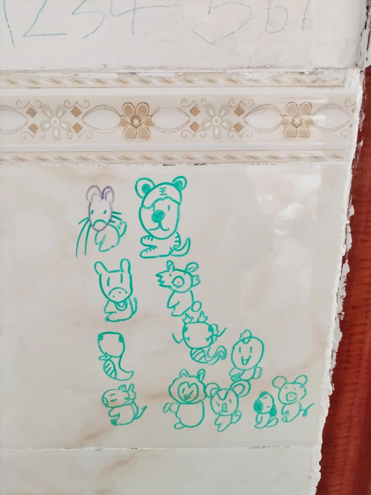 十二生肖，我都认出来了。