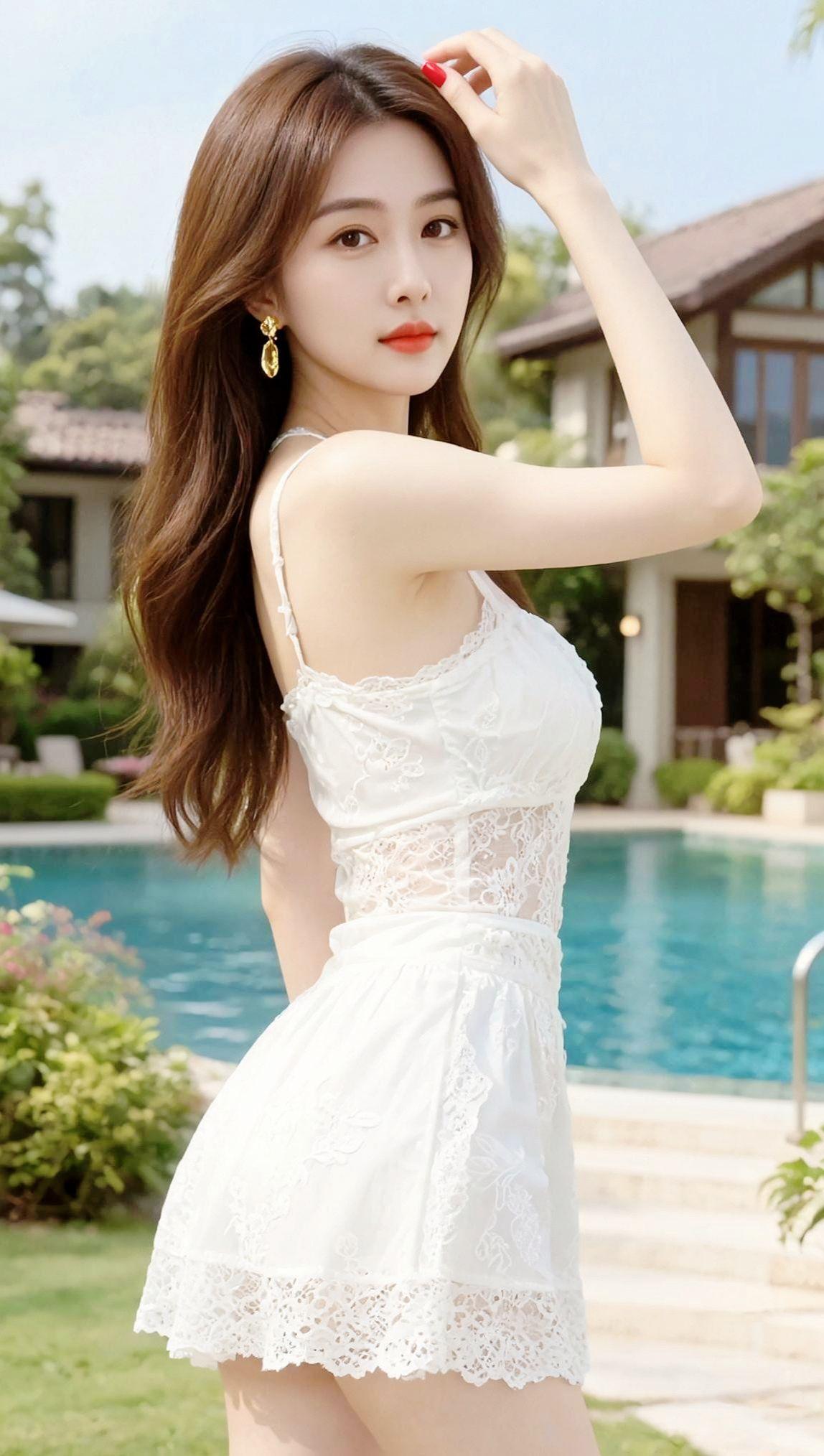 颜值在线 颜值担当 超a小姐姐 甜美少女 抖音ai创作