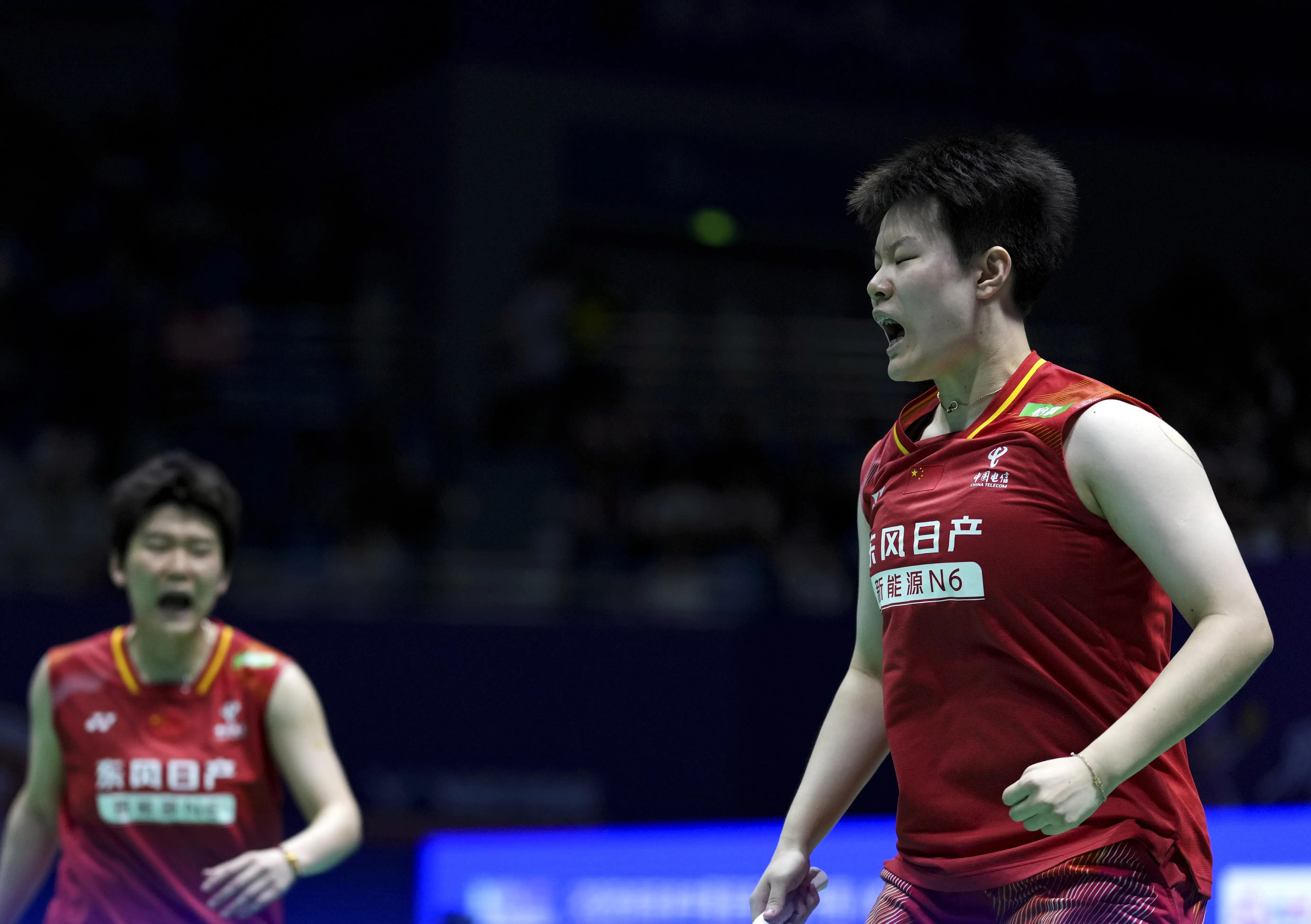 2026年羽毛球世锦赛 刘圣书/谭宁18-21, 21-13, 21-8逆转乔莉