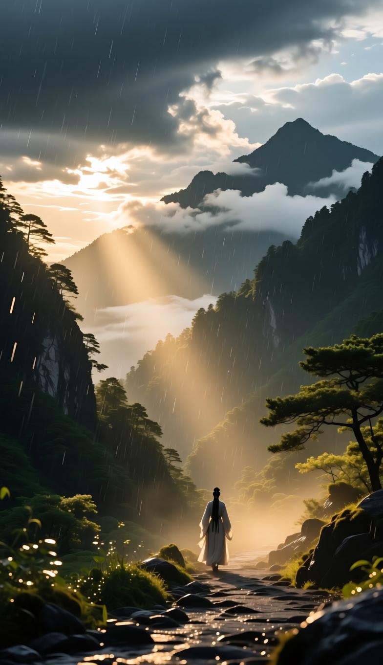 俗世纷扰，浮华惑人，行路途中极易迷失方向。这首七律寄怀自勉，愿我们历经世事风雨，