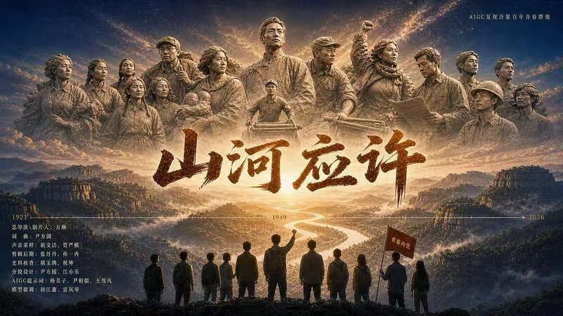 山东青年用AI深度诠释沂蒙精神 一群来自沂蒙大地的年轻人，自发集结，甘为“突击”