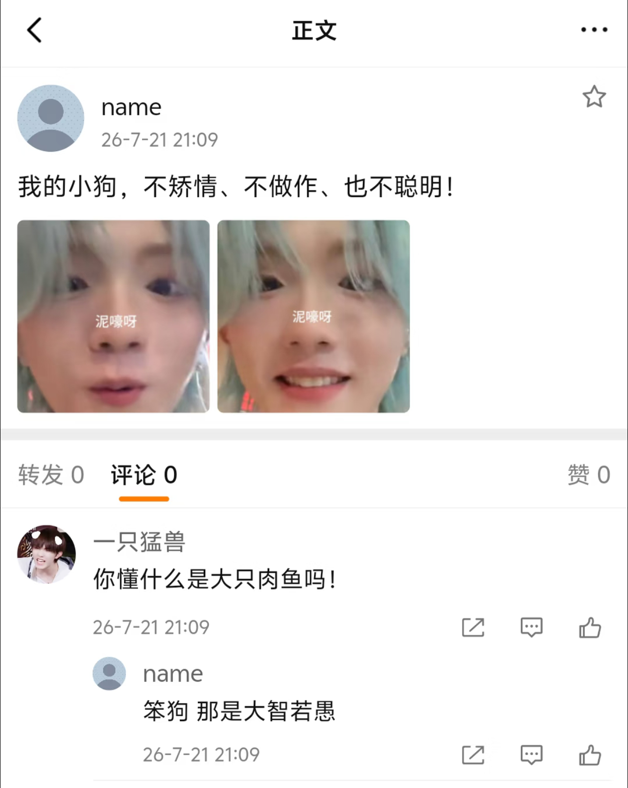 小狗做什么都是对的！苏新皓
