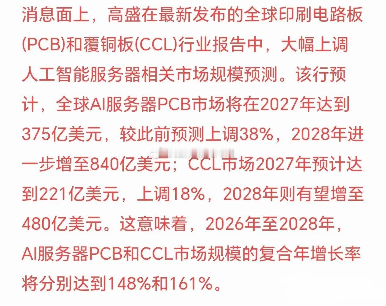 科技股下一个细分主线，今天批量涨停，国外大机构大幅上调规模高盛这份报告直接上调了