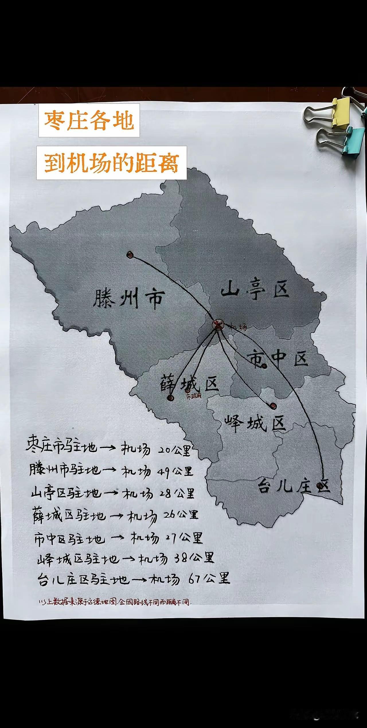 不二选择！台儿庄人必须去徐州观音机场，距离近节省时间不说，关键是两地机场的出行方