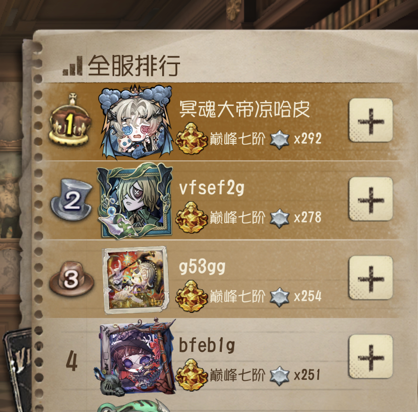 咋有人这么闲沿着榜前举报名字 