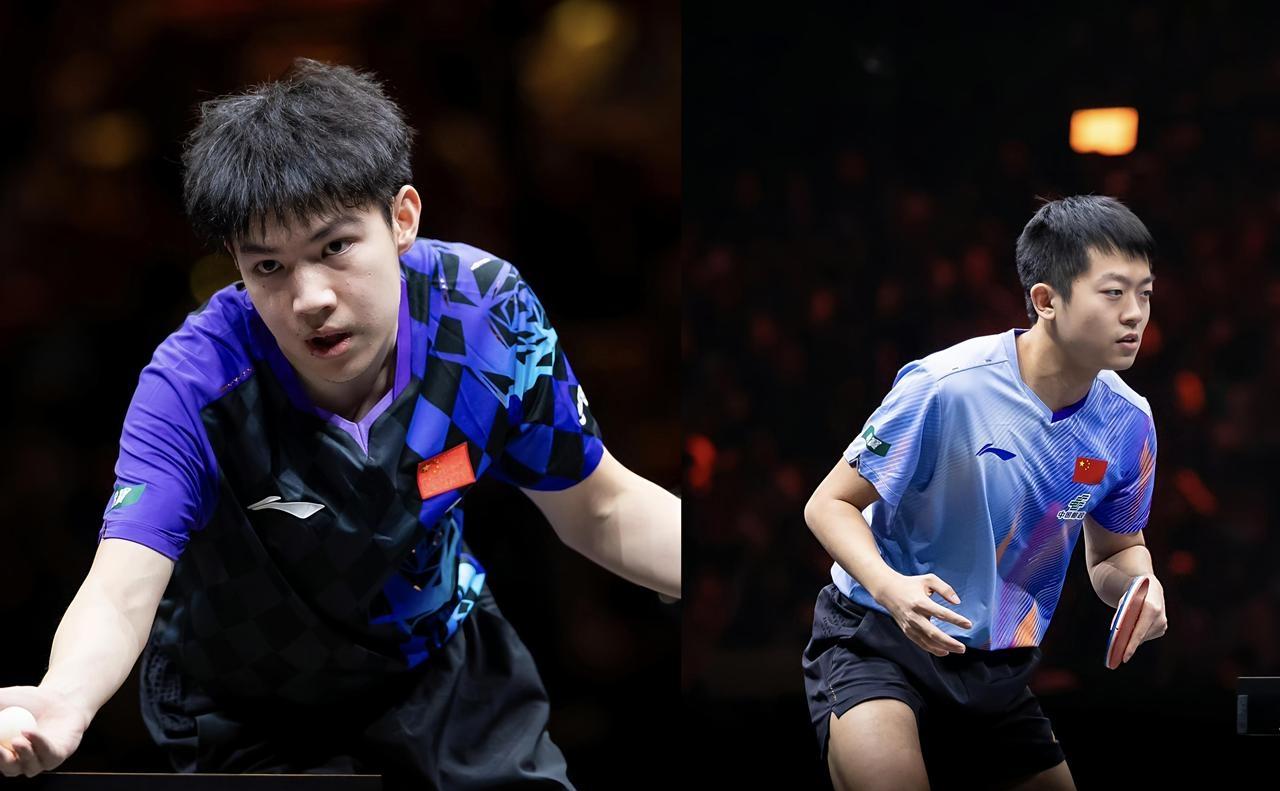 黄友政决胜局10比8赛点没顶住，最后2比3输林昀儒；袁励岑先赢一局11比4，后面