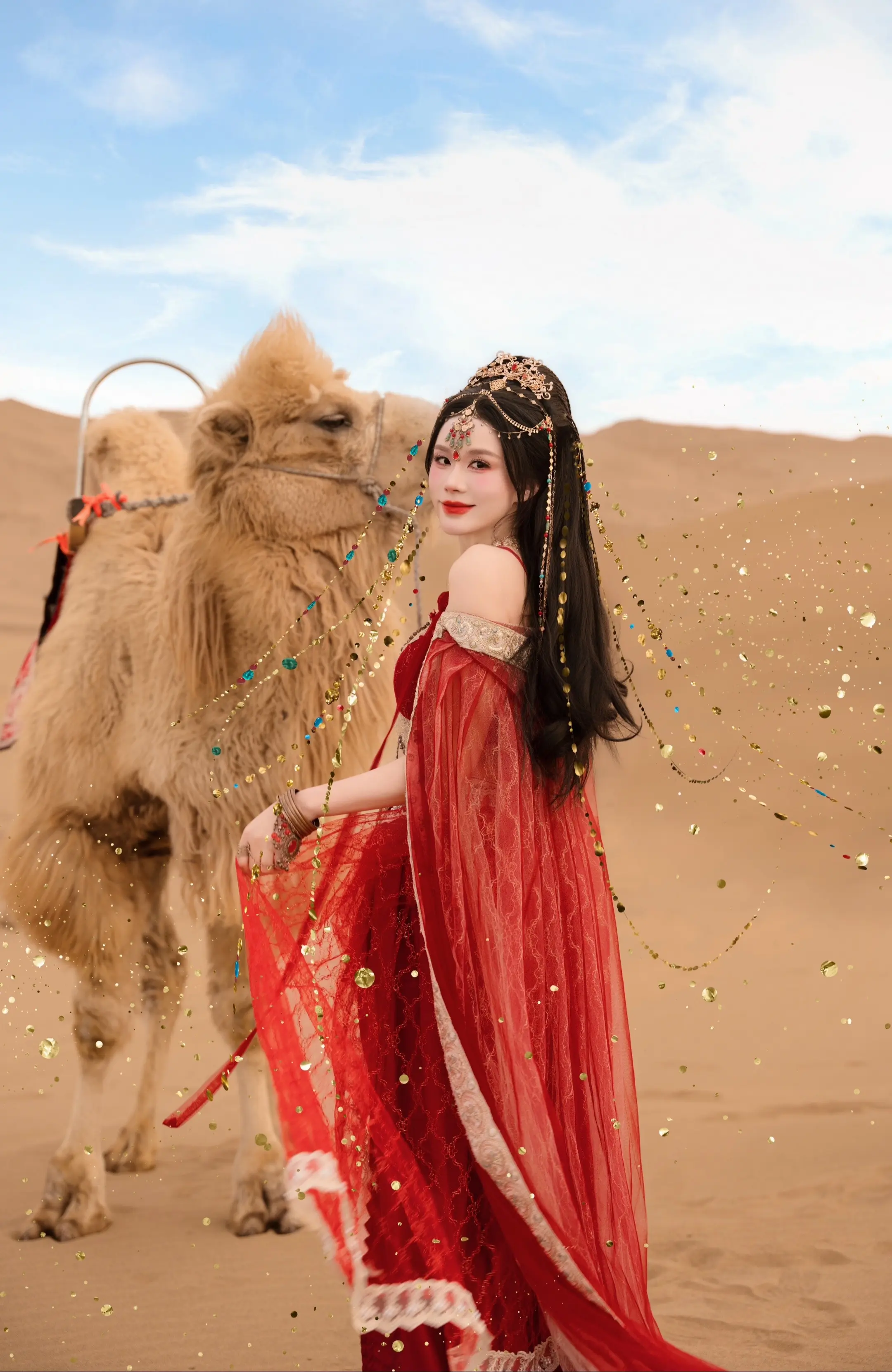 当一回沙漠🐫异域公主。