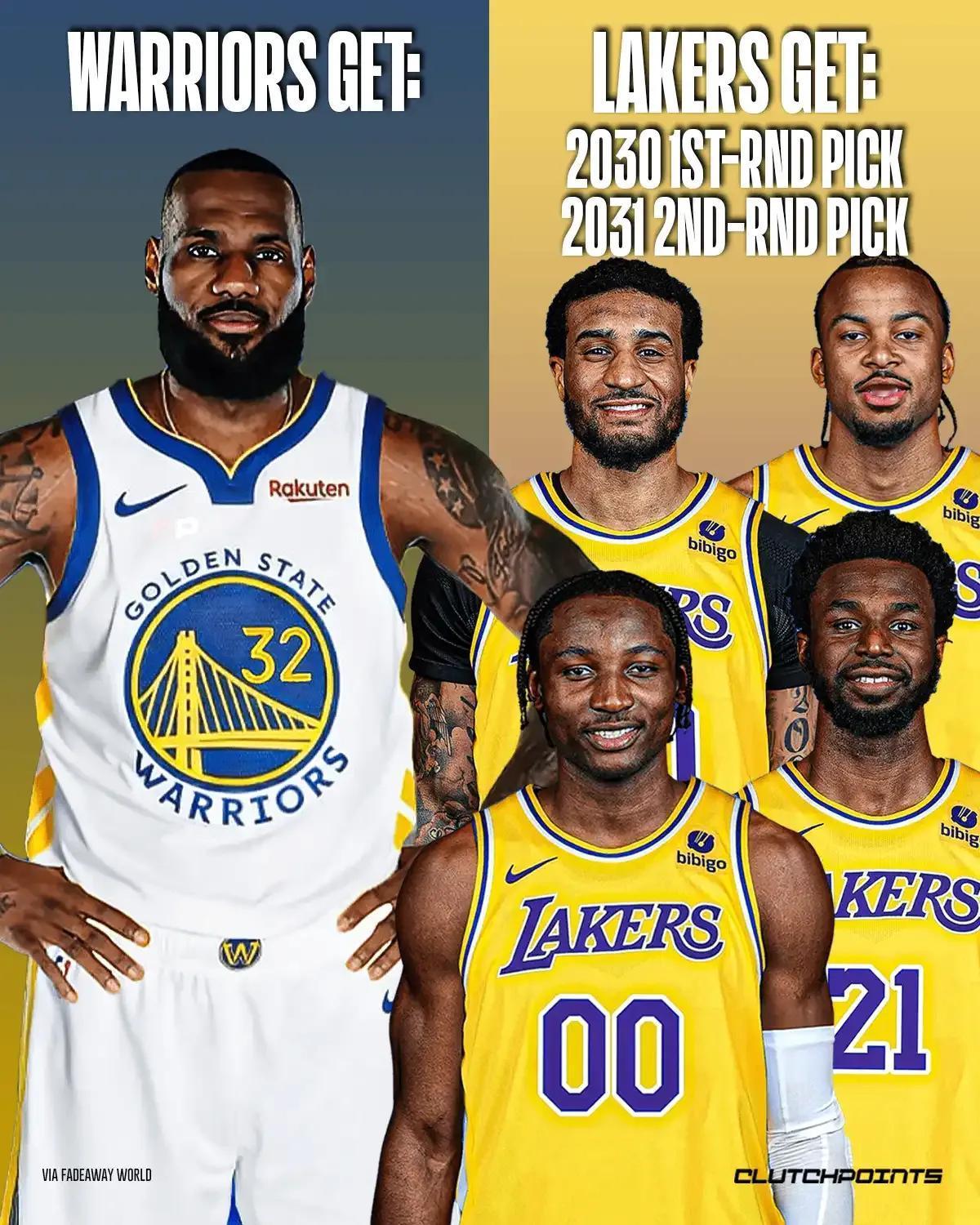 还在这猜想，看了奥运会詹库联手，很多人期待俩人在NBA也联手，真的不可能了，詹姆