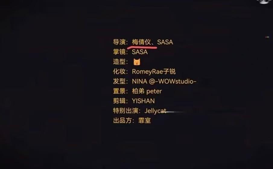 宋妍霏用梅倩仪做导演宋妍霏用梅倩仪做导演，梅倩仪估计做梦都没想到自己还能当导演，