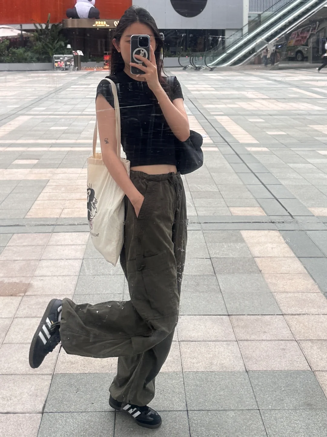 工装裤是还蛮自在的🌊